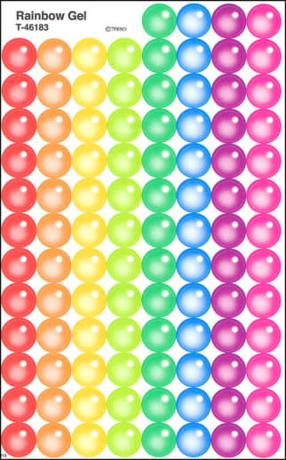 All About Spelling Level 5 Gumball Stickers