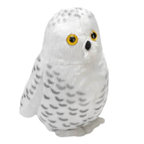 Wild Republic Audubon Bird: Snowy Owl Plush With Real Bird Call