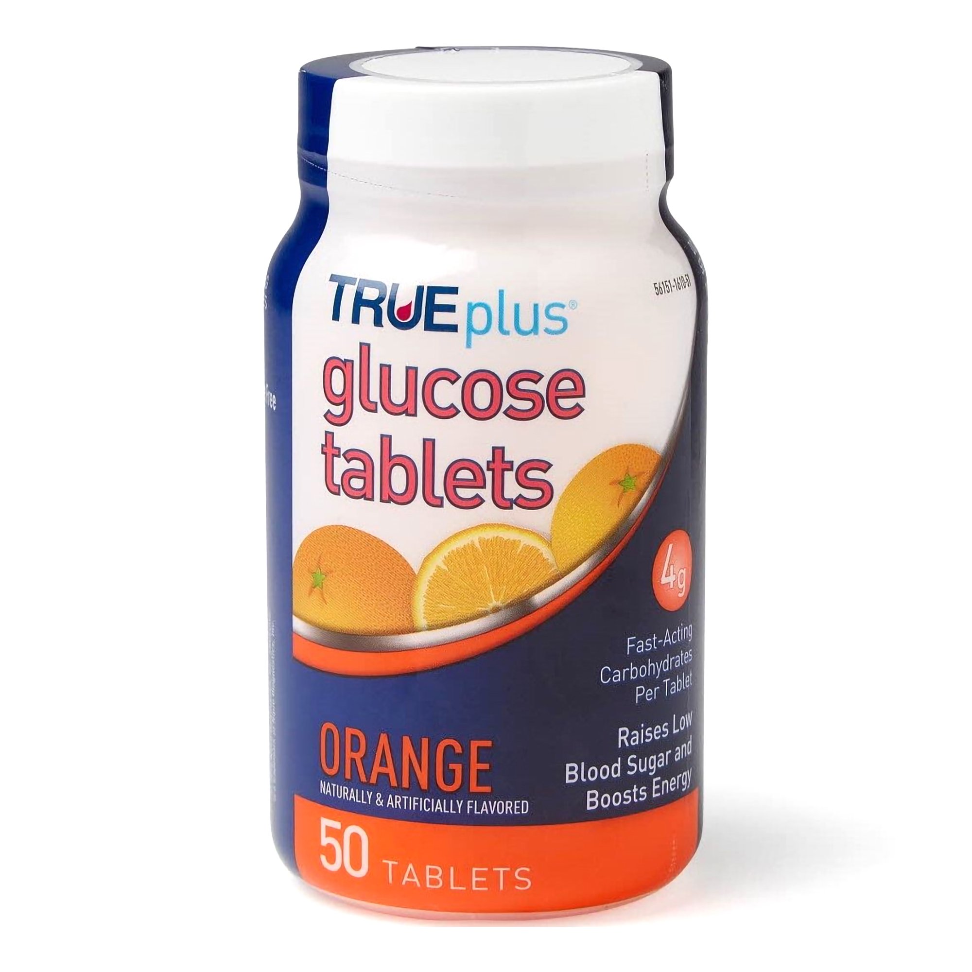 TRUEplus Glucose Supplement Orange Flavor Chewable Tablets MK 1009896