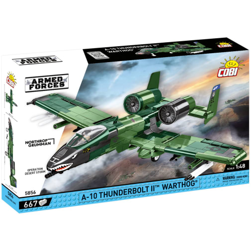 COBI A-10 Thunderbolt II Warthog Attack Aircraft - 633 pieces (Armed Forces)