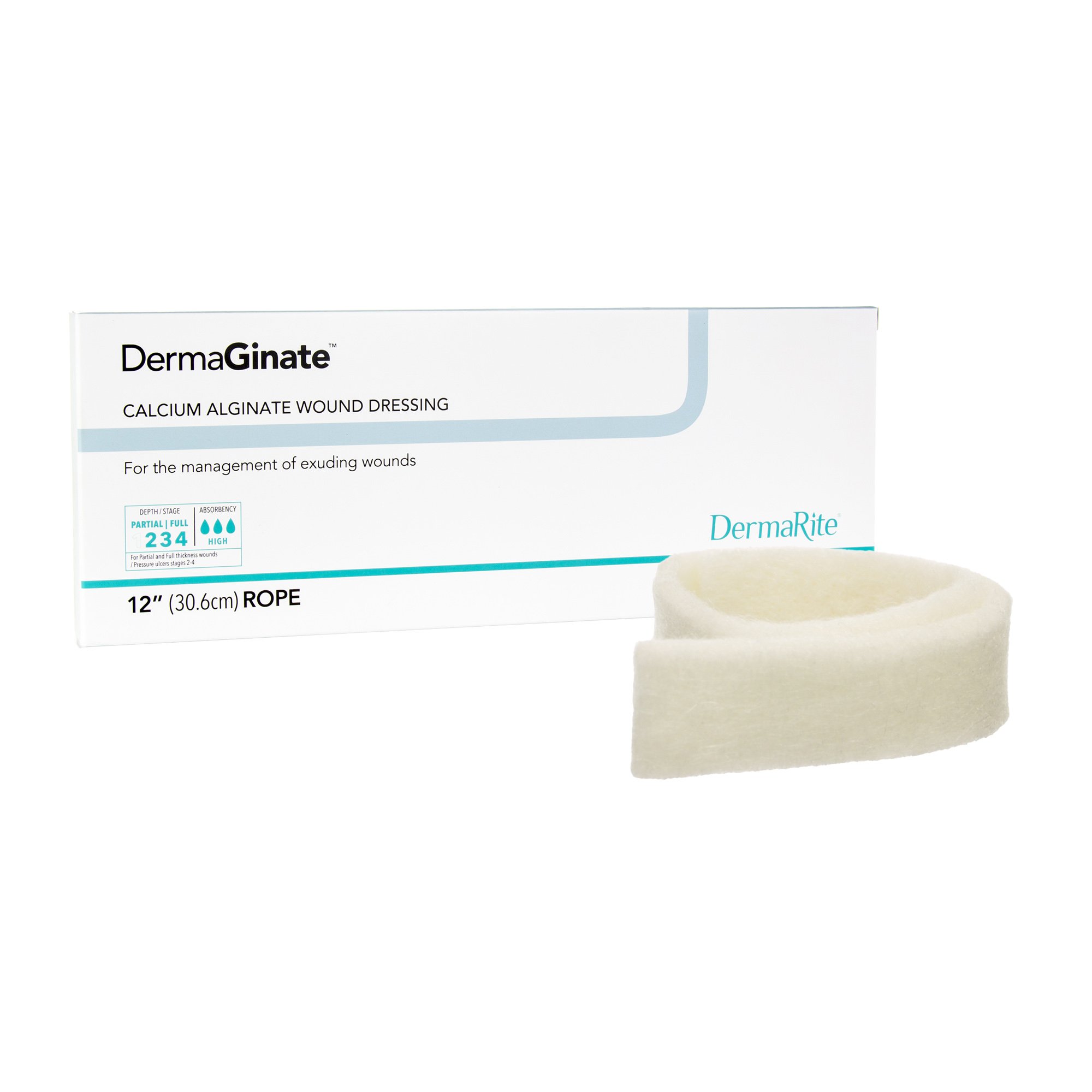 DermaGinate Alginate Dressing, 12-Inch Length MK 584145