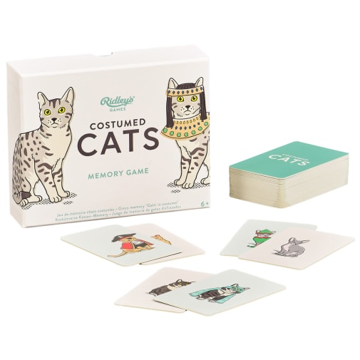 Costume Cats Memory Game