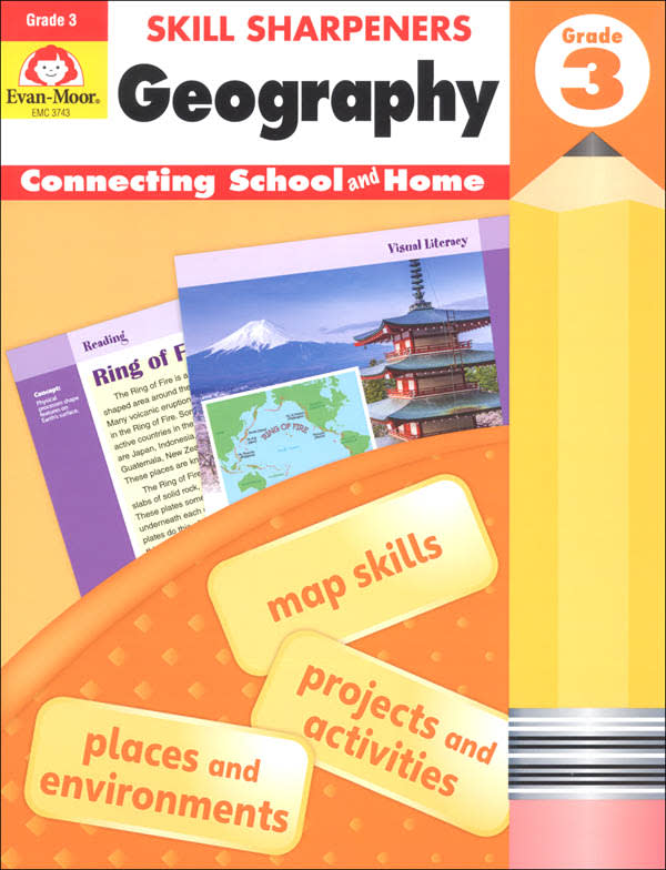 Skill Sharpeners: Geography, Grade 3