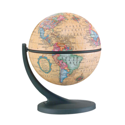4.3" Antique-Style Wonder Globe
