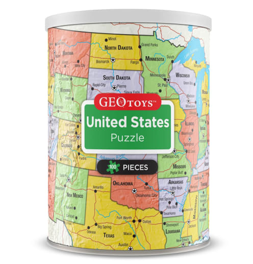 USA Mini Puzzle - 100 pieces