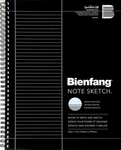 NoteSketch - Vertical 8.5" x 11"