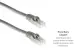 Cat6 Crossover Ethernet Patch Cable, Booted, 10 ft, Gray