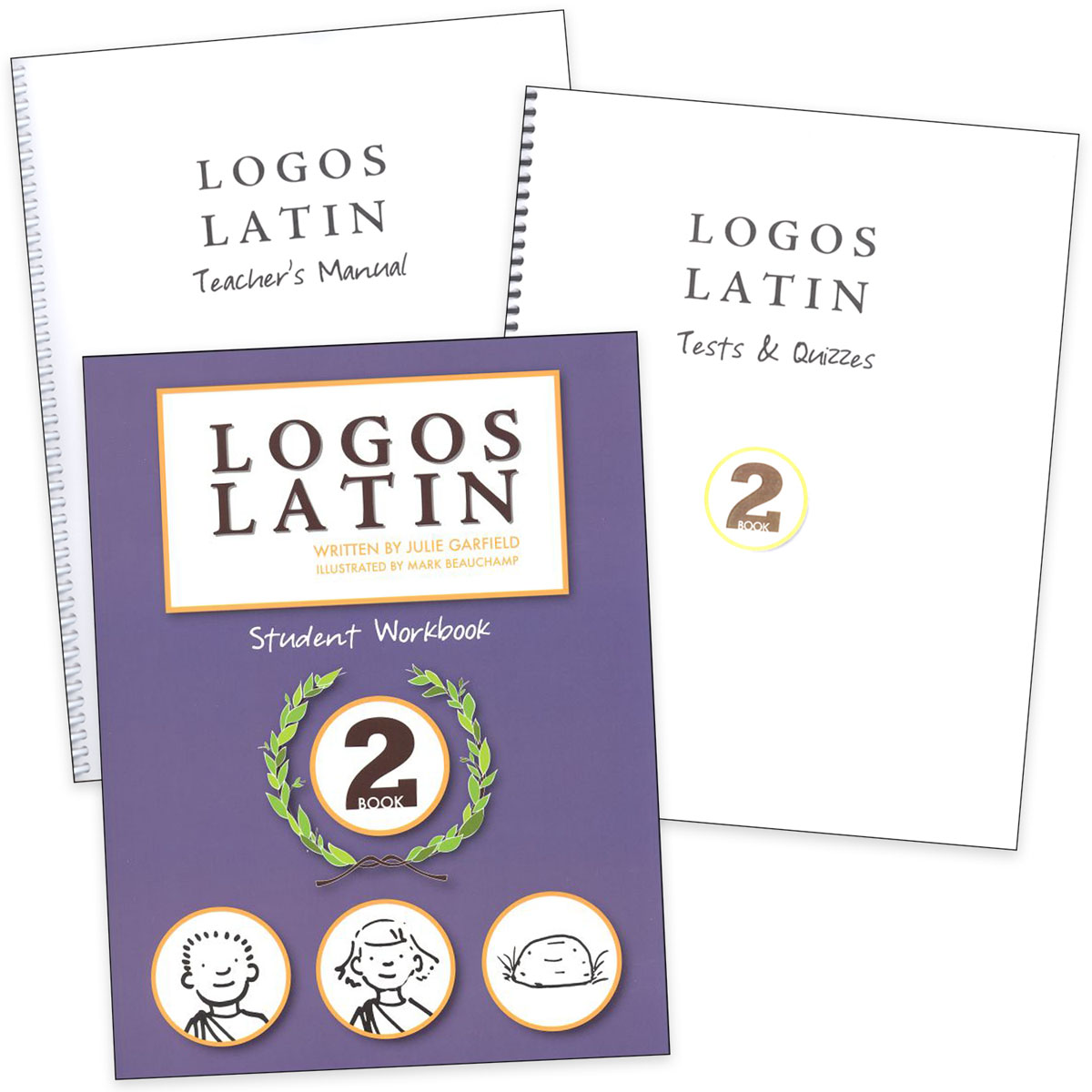 Logos Latin 2 Book Pack (Wrkbk, TM, Tst/Qz)