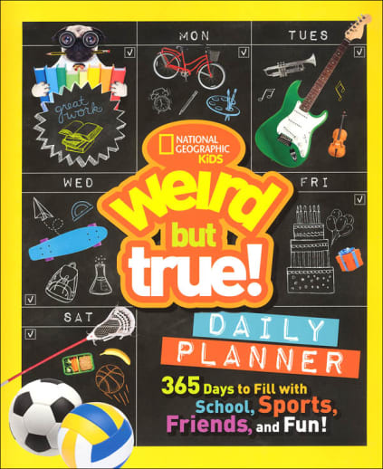 Weird But True Daily Planner