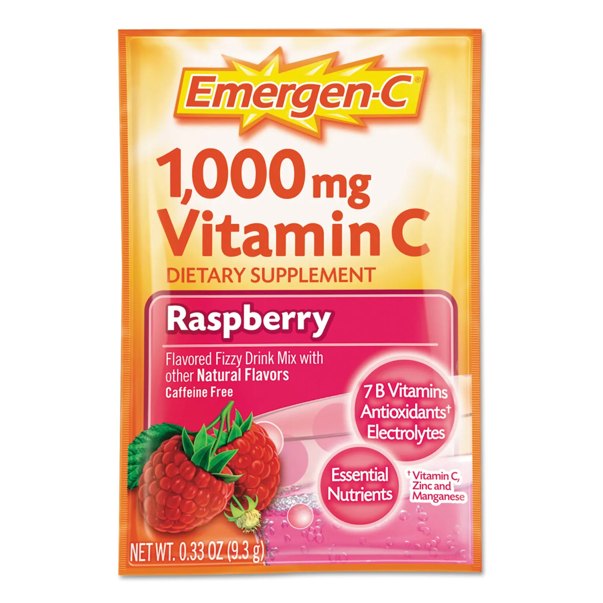 Emergen-C Daily Immune Support, Raspberry Flavor MK 783827