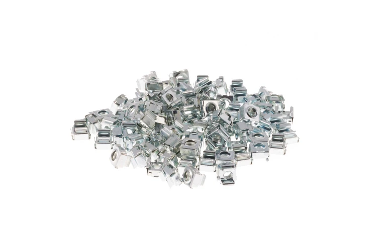 Rack Mount Cage Nuts, M6, Qty 100 Rack Mount Cage Nuts, M6, Qty 100