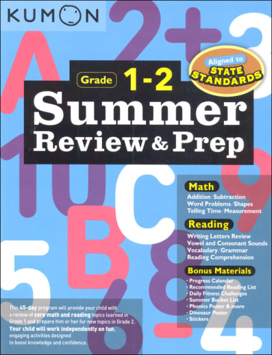 Summer Review & Prep Grades 1-2