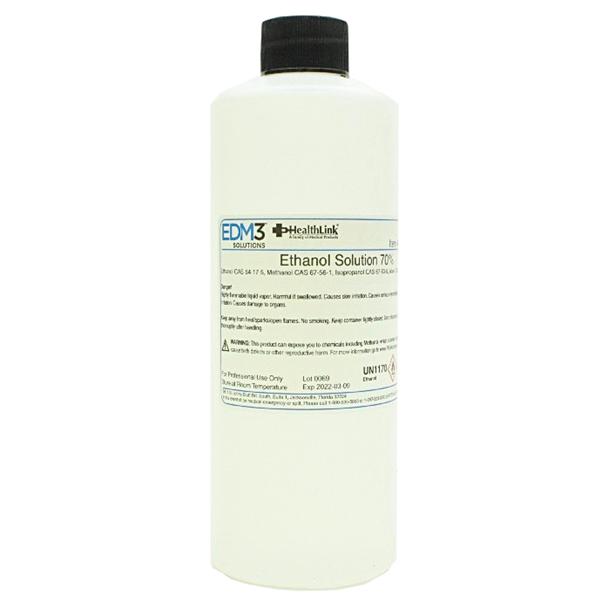 EDM 3 Ethyl Alcohol (Ethanol) Chemistry Reagent, 16-ounce bottle MK 495262