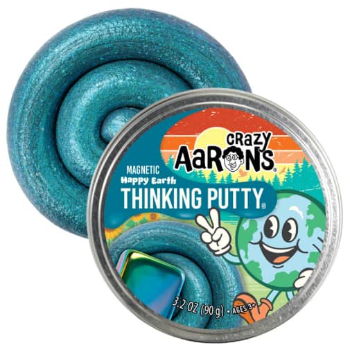 Crazy Aaron's Happy Earth Thinking Putty with Magnet (Super Magnetics)