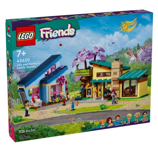 LEGO Friends Olly and Paisley's Family Houses (42620)