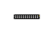 2U 24 Port Blank Keystone Patch Panel - Welded