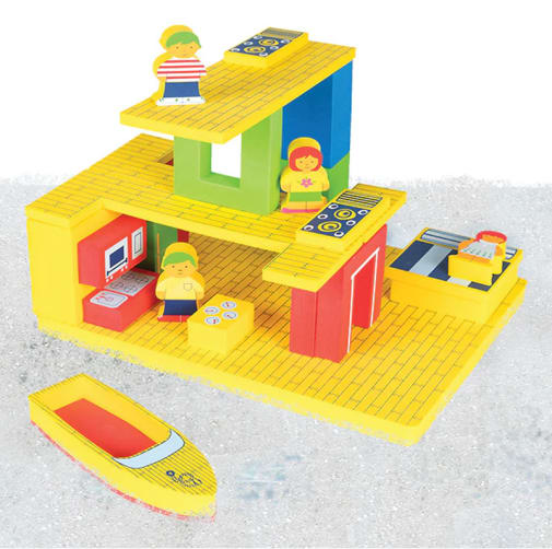 BathBlocks Floating Adventure House