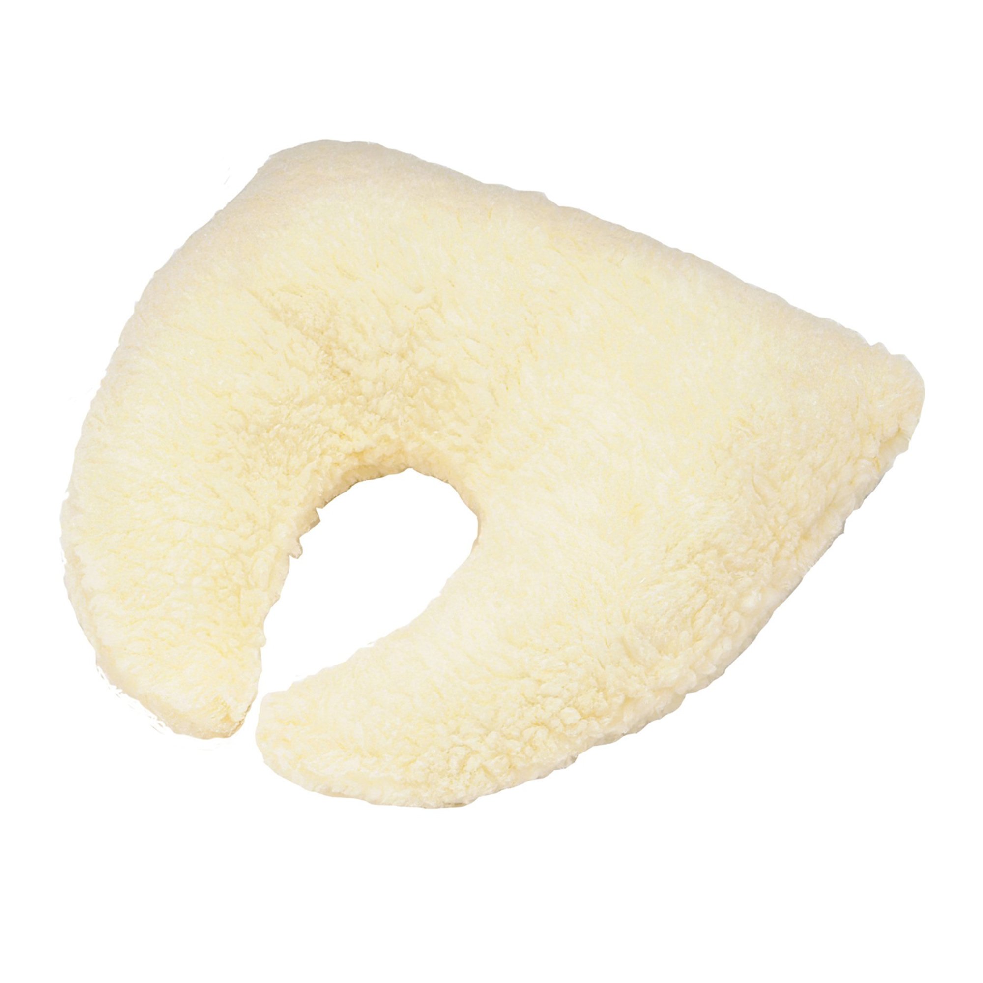 Hermell Products Faux Sherling Travel Neck Pillow MK 584165