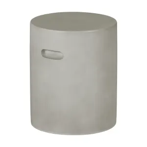 Cylindrical Outdoor Side Table