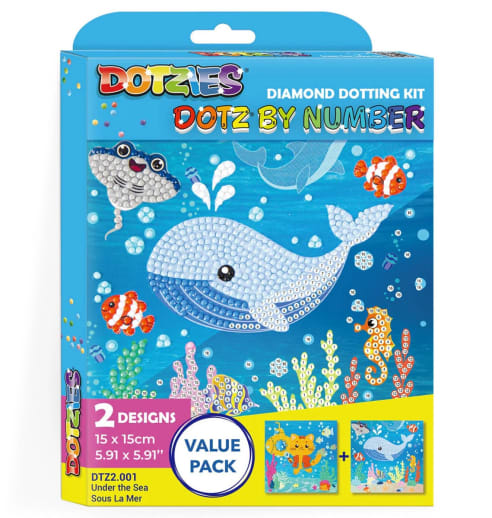 Dotzies Dotz By Number - Under the Sea