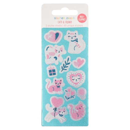 Cats & Friends Stickers (3 Pack)