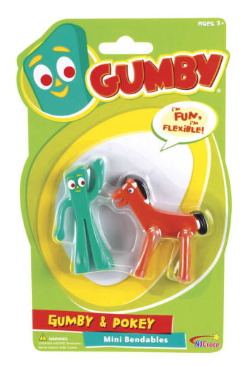 Gumby & Pokey Mini Bendables