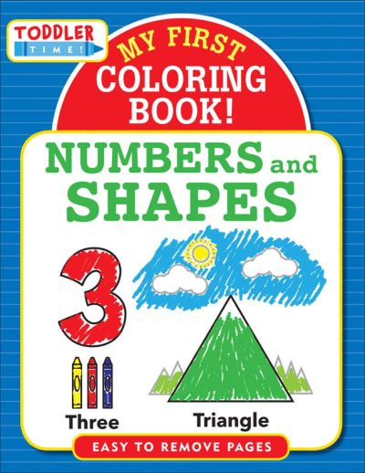 My First Coloring Book - Numbers and Shapes