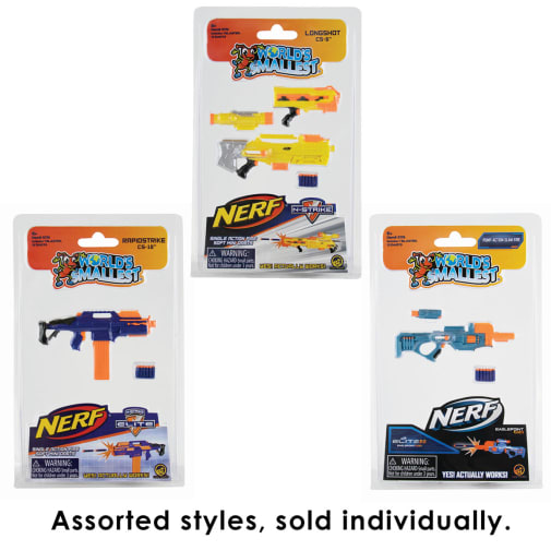 World's Smallest Nerf Blasters (assorted style)