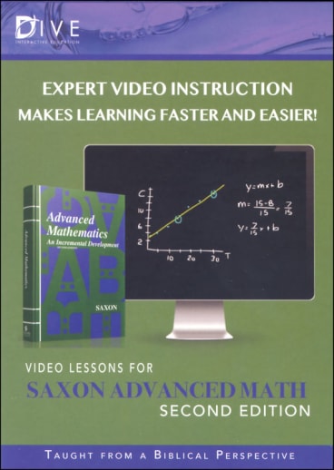 DIVE CD-ROM for Saxon Advanced Math 2nd Edition Windows/Mac