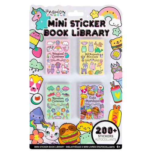 Mini Sticker Book Library