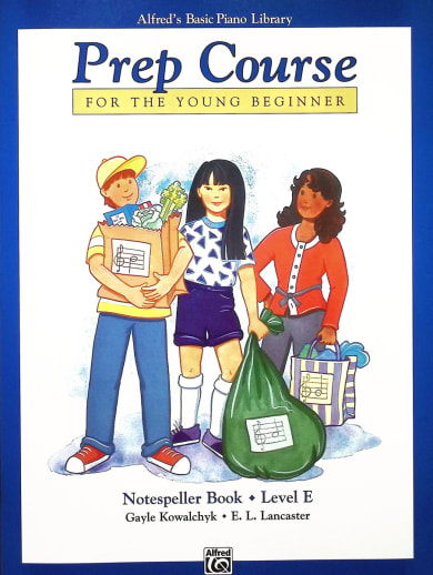 Alfred's Prep Course Level E Notespeller Book
