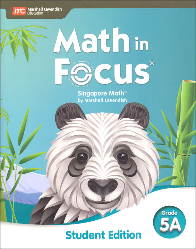 Math in Focus 2020 Student Edition Volume A Grade 5
