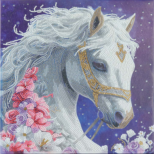 Crystal Art Medium Mounted Kit: Mystic Beauty