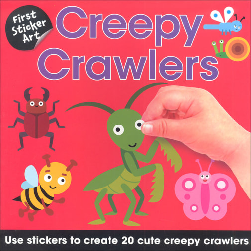 First Sticker Art: Creepy Crawlies