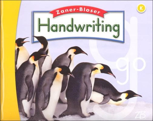 Zaner-Bloser Handwriting Grade K Homeschool Bundle-Student