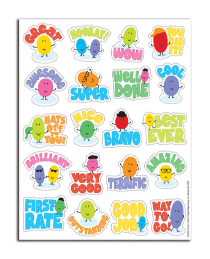 Jelly Beans Scented Stickers