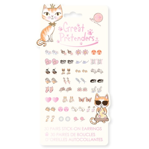 Paw-some Sticker Earrings, 30 pairs