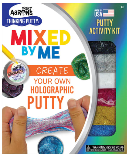Crazy Aaron's Mixed by Me Thinking Putty Kit - Holographic