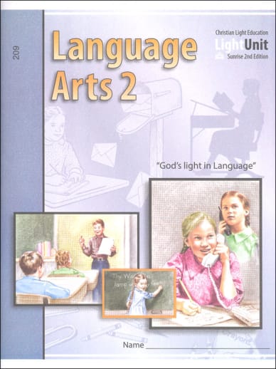 Language Arts LightUnit 209 Sunrise 2nd Edition