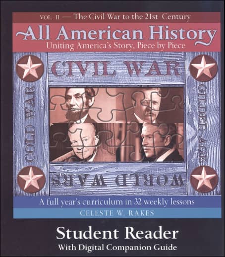 All American History Volume 2 Student Reader w/ Downloadable Companion Guide & Teacher Guide
