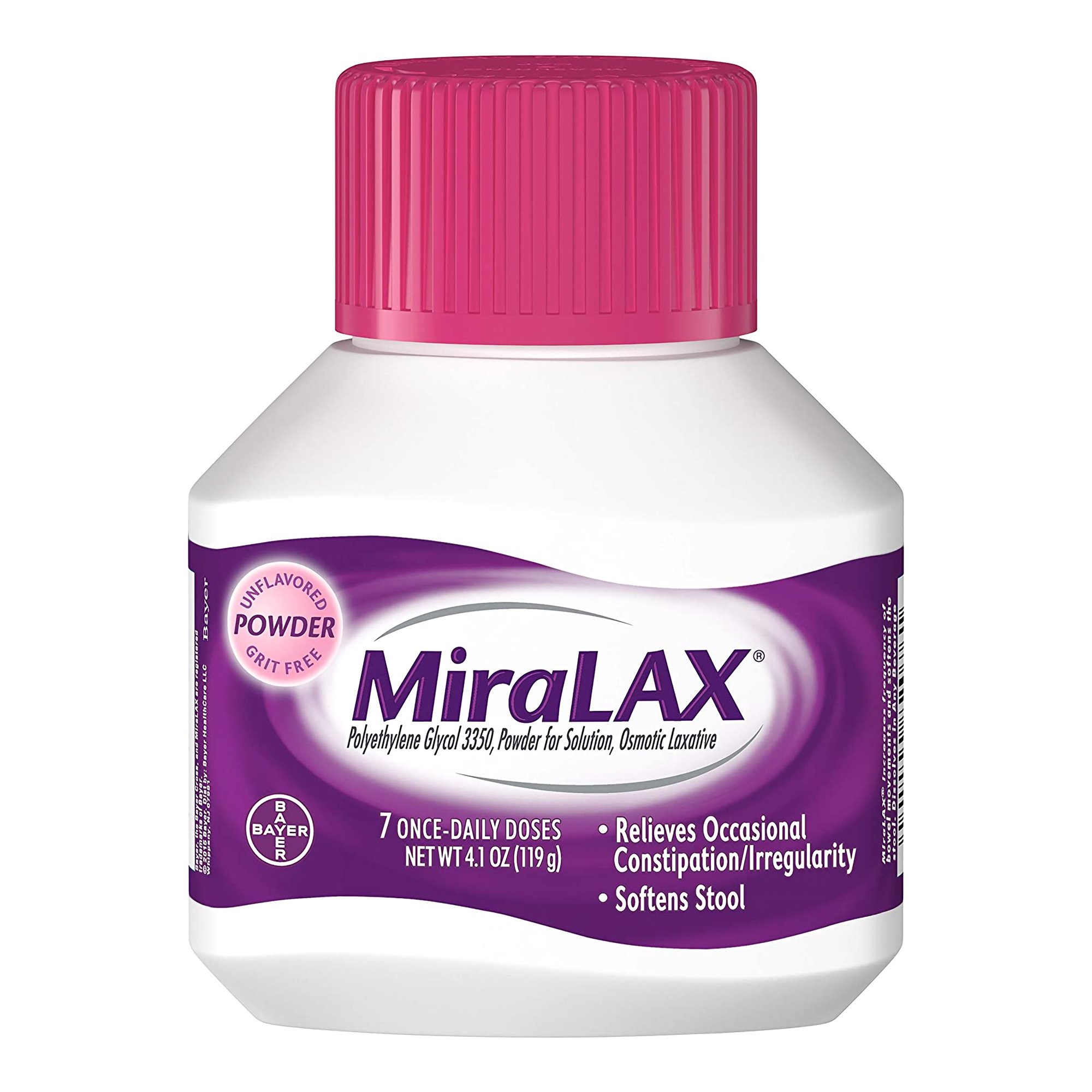 MiraLAX Polyethylene Glycol 3350 Laxative MK 930083