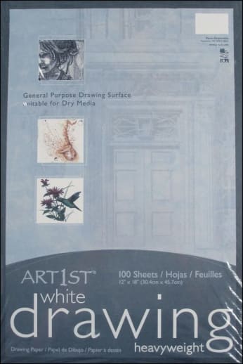 uCreate Medium Weight Drawing Paper 12"x18" - 100 sheets