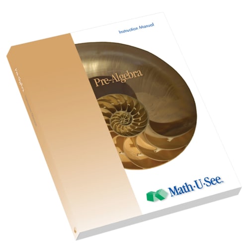 Math-U-See Pre-Algebra Instruction Manual