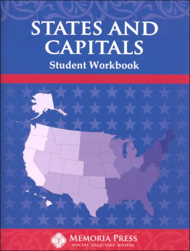 Memoria Press States and Capitals Student Workbook