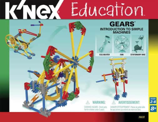 K'Nex Intro to Simple Machines: Gears Set (198 Pieces)