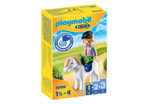 Playmobil Boy with Pony (Playmobil 1-2-3)