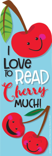 Cherry Scented Bookmark