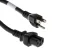 AC Power Cord, 5-15P to C15, 14 AWG, 3ft