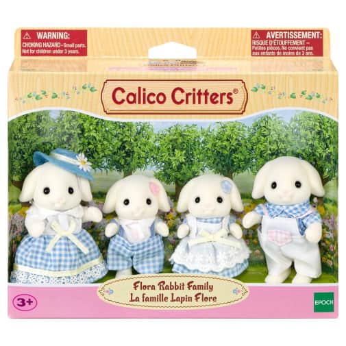 Flora Rabbit Family (Calico Critters)