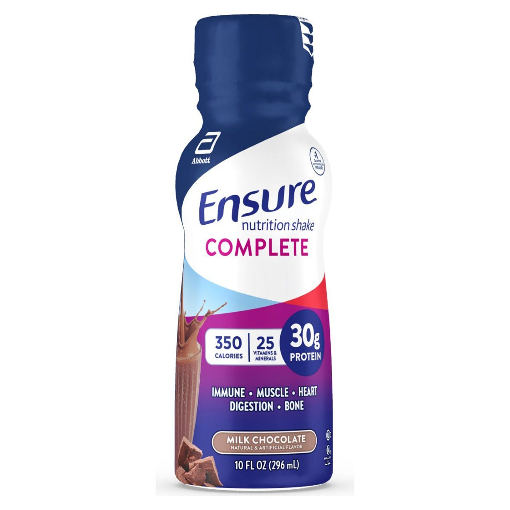 Ensure Complete Nutrition Shake, Chocolate, 10-ounce Bottle MK 1194662